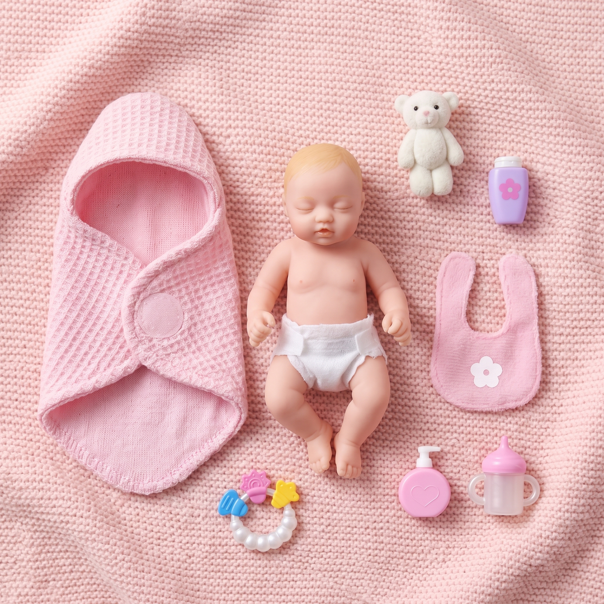 Everything the baby needs, in miniature